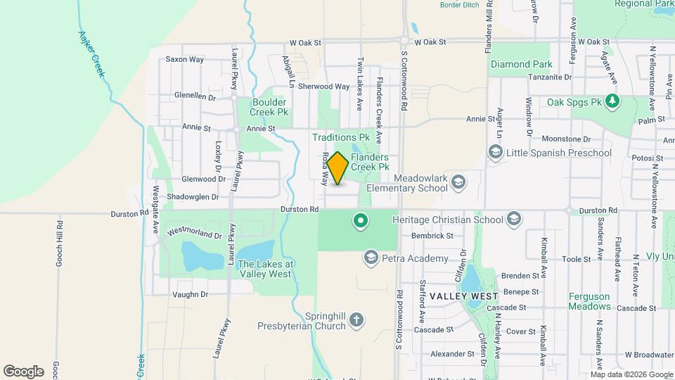 4375 Brookside Ln Map and Location Details