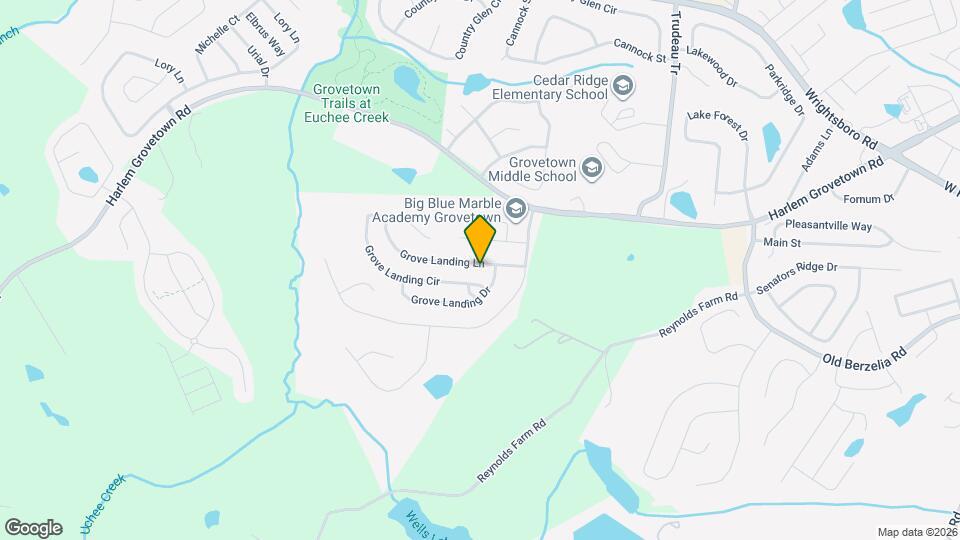 1074 Grove Landing Ln Map and Location Details