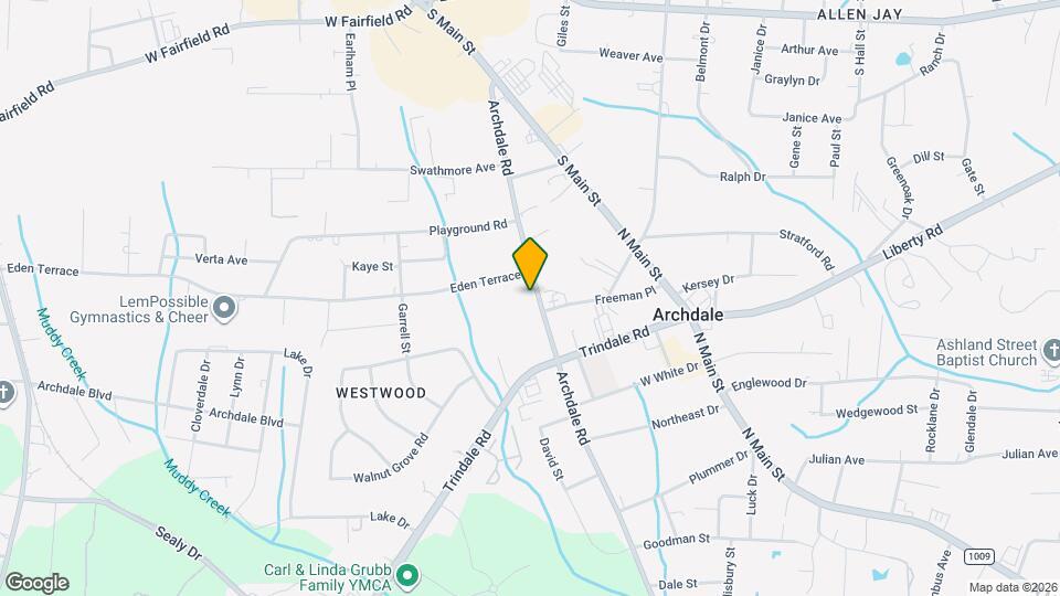 3308 Archdale Rd Map and Location Details