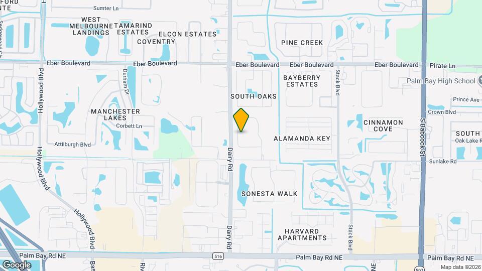 4645 Pagosa Springs Cir Map and Location Details