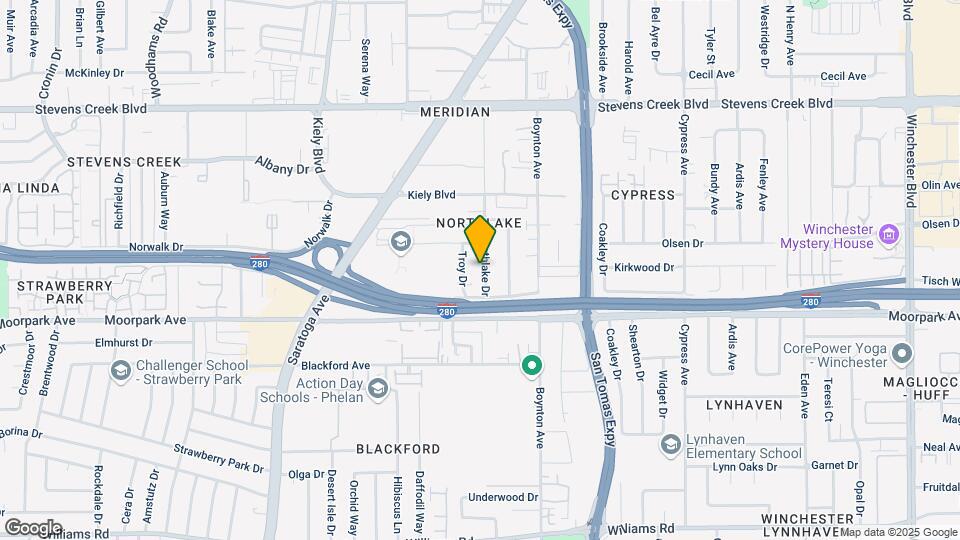 539 Northlake Dr Map and Location Details