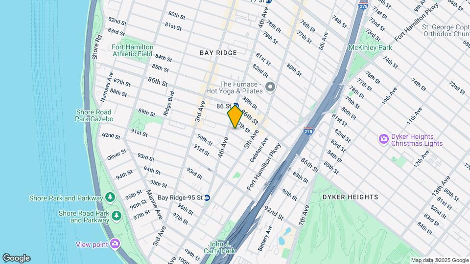 413 88th St Map and Location Details