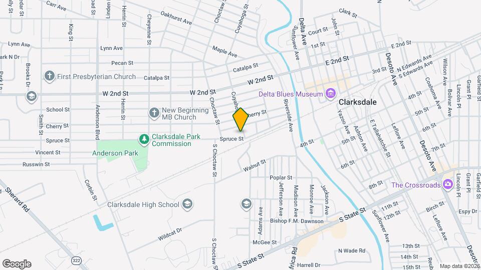 807 Cuyahoga St Map and Location Details