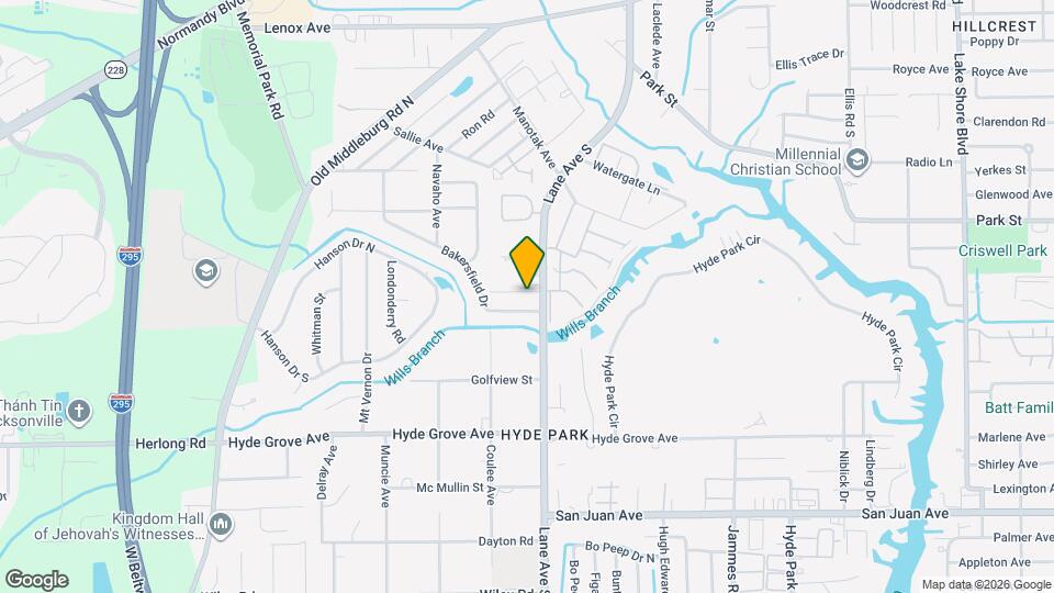 6715 Bakersfield Dr Mapa y Detalles de la Ubicación