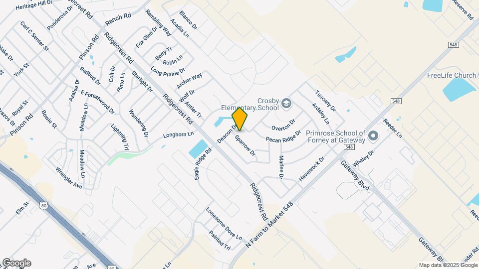 2318 Sparrow Dr Map and Location Details