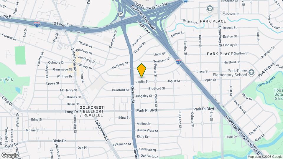 7619 Joplin St Map and Location Details