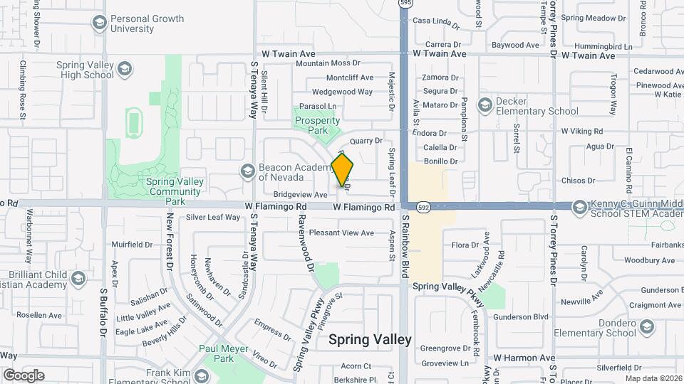 4061 Foxgrove Dr Map and Location Details