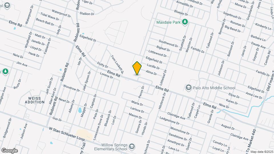 2805 Vernice Loop Map and Location Details