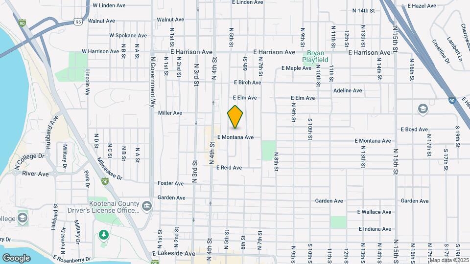 509-511 E Montana Ave Map and Location Details