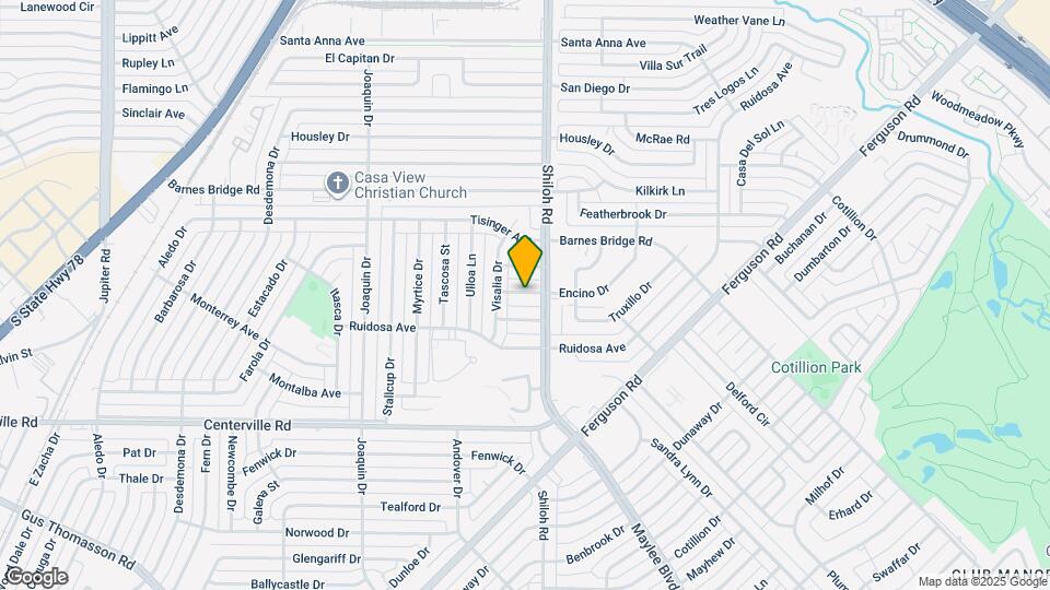 2826 Encino Dr Map and Location Details