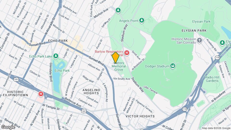 1306 Montana St, Unit 1306.5 Map and Location Details