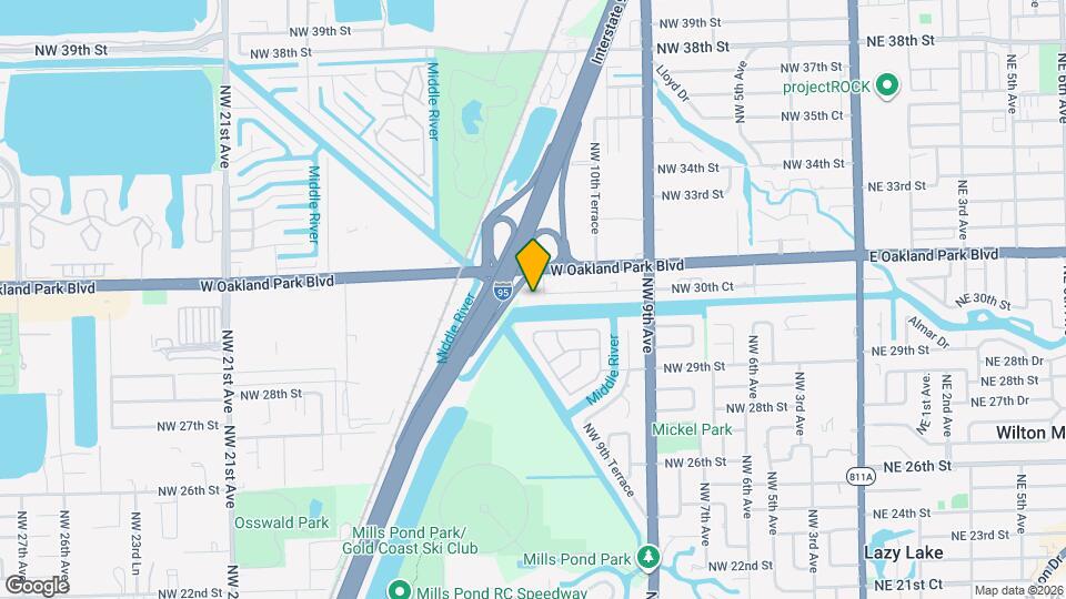 1150 NW 30th Ct, Unit 203 Map and Location Details