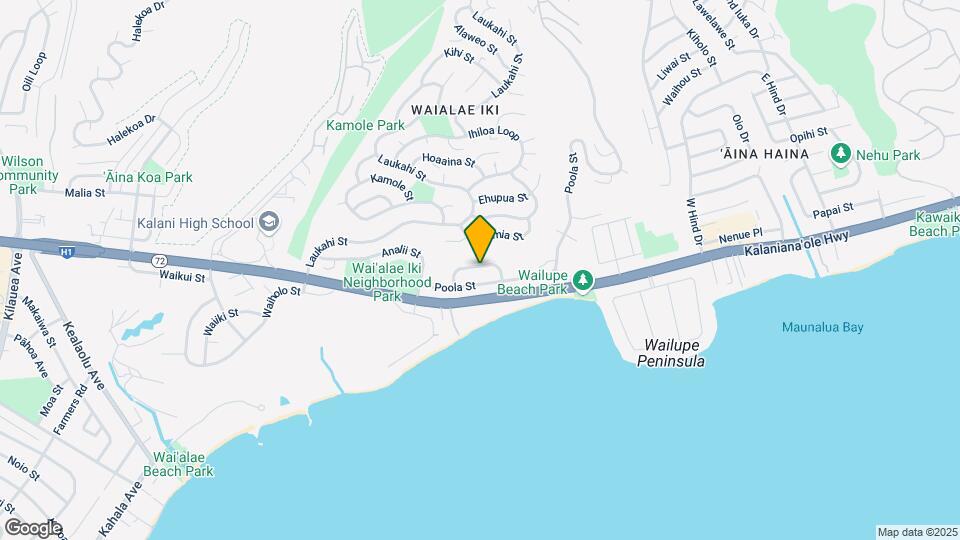 4953 Waa St Map and Location Details