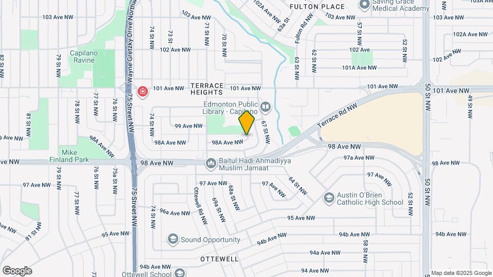 9824-9868 68 St NW Map and Location Details