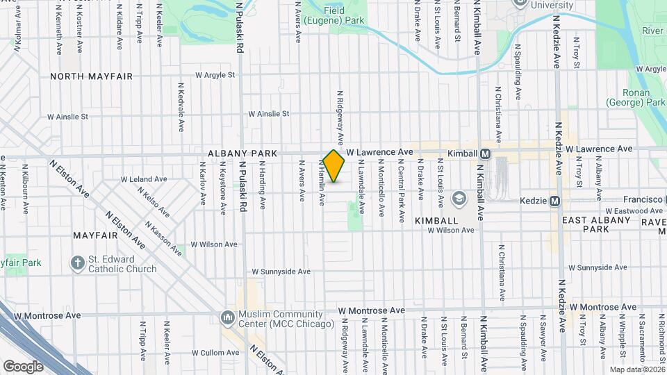 3744 W Leland Ave Mapa y Detalles de la Ubicación