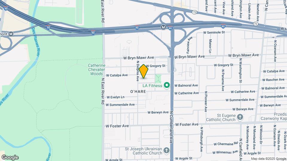 8540-8544 W Rascher Ave Mapa y Detalles de la Ubicación
