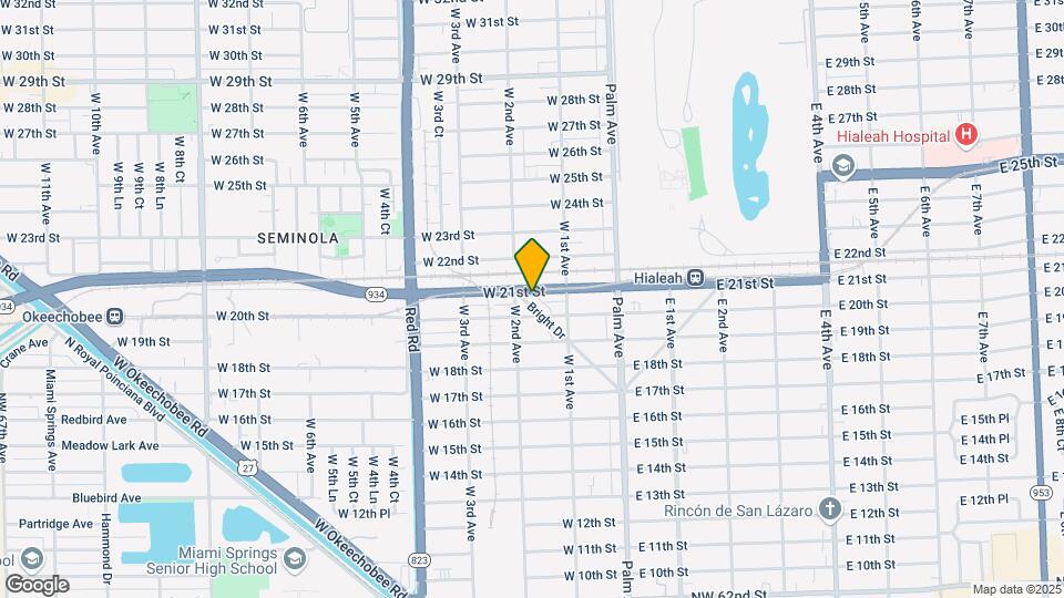 2055 Palm Ave Map and Location Details