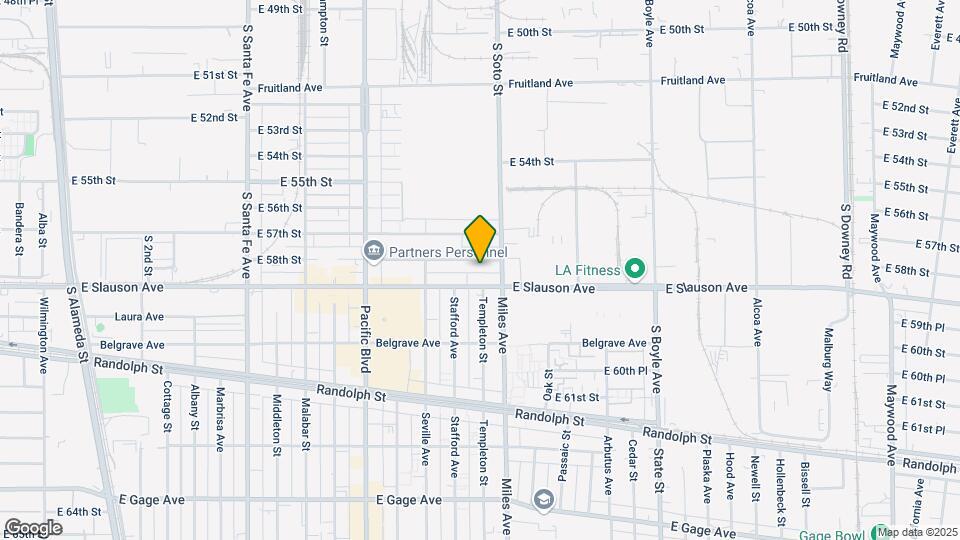 2768-2774 E 58th St Map and Location Details
