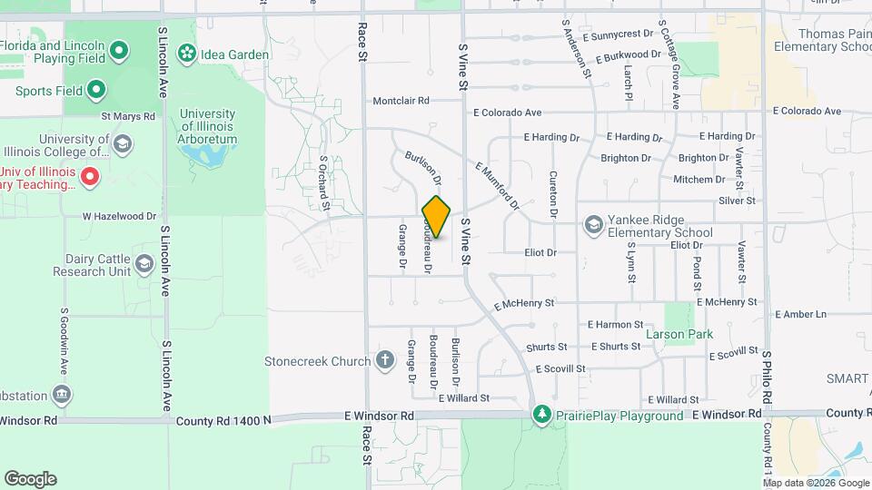 2110 Boudreau Dr Map and Location Details