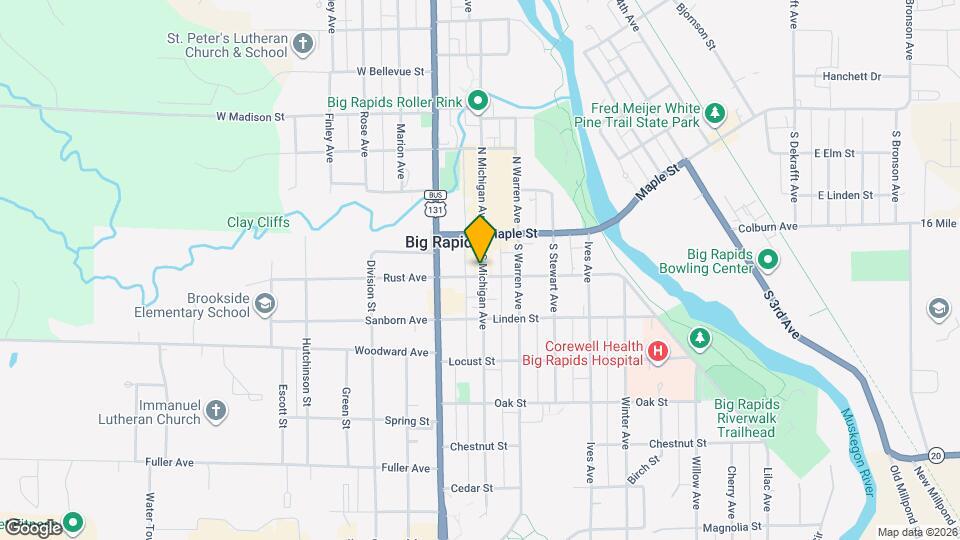 132 S Michigan Ave, Unit 132.5 Map and Location Details