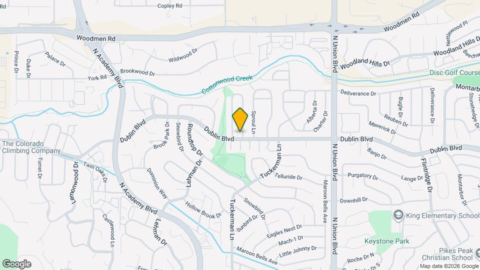 6508 Gambol Quail Dr E, Unit #2C Map and Location Details