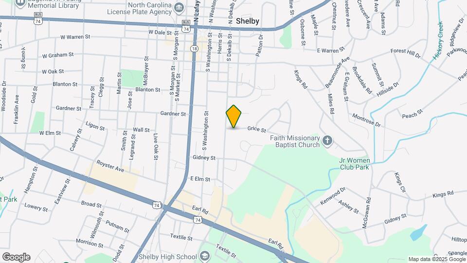 304 Grice St Map and Location Details