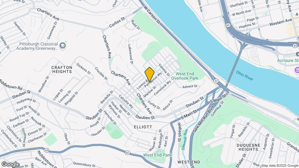 916 Gibson St Mapa y Detalles de la Ubicación