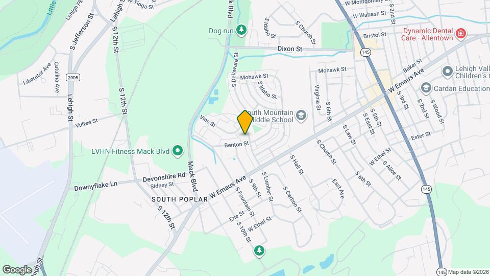 2108 S Lumber St Map and Location Details