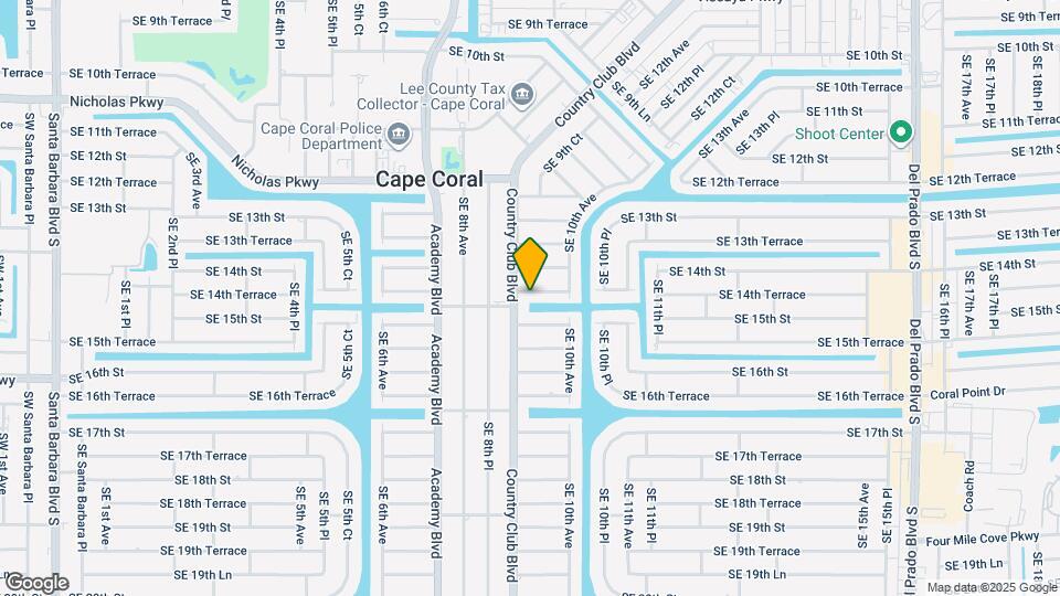 906 SE 14th Terrace Map and Location Details