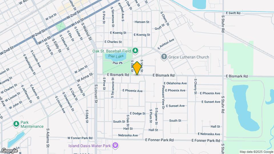 409 E Bismark Rd Map and Location Details