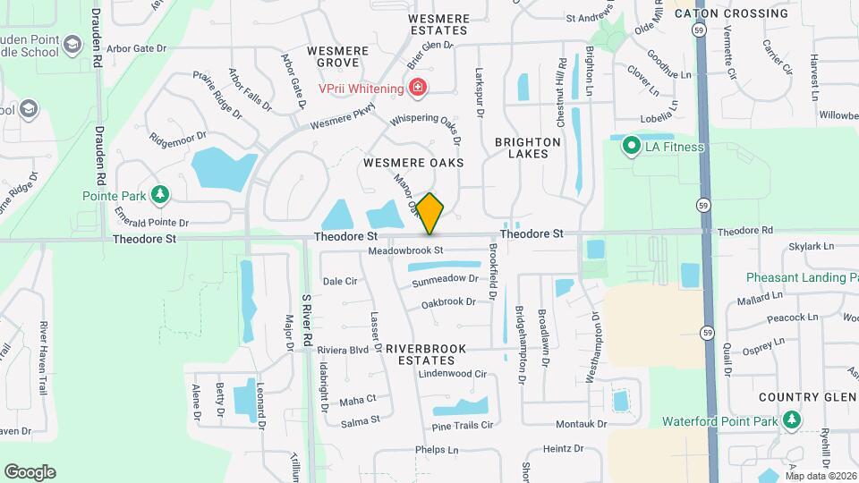 5311 Meadowbrook St Map and Location Details
