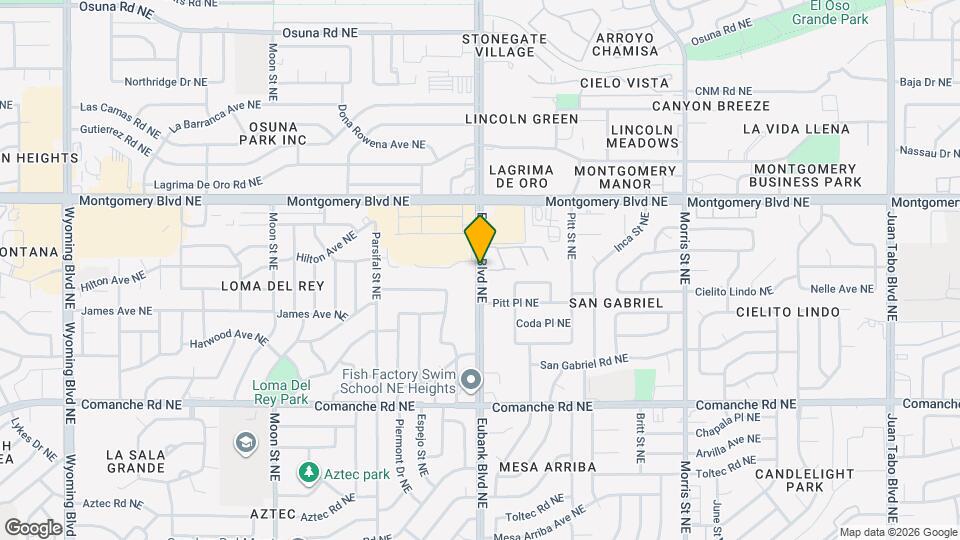 Sierra Meadows Apt Community Map and Location Details