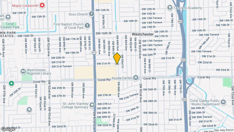 2120 SW 84th Ave Map and Location Details