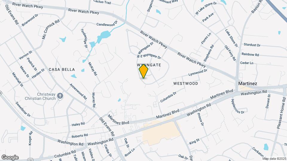 254 W Wynngate Dr Map and Location Details