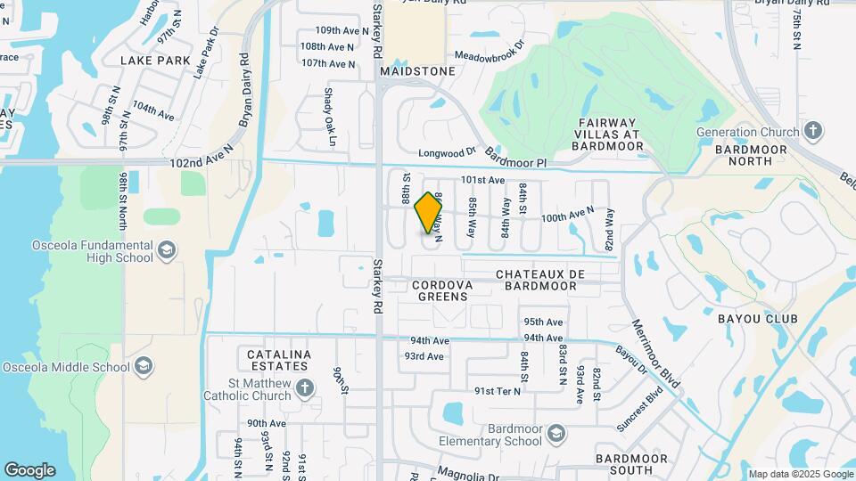 9831 87th St N Map and Location Details