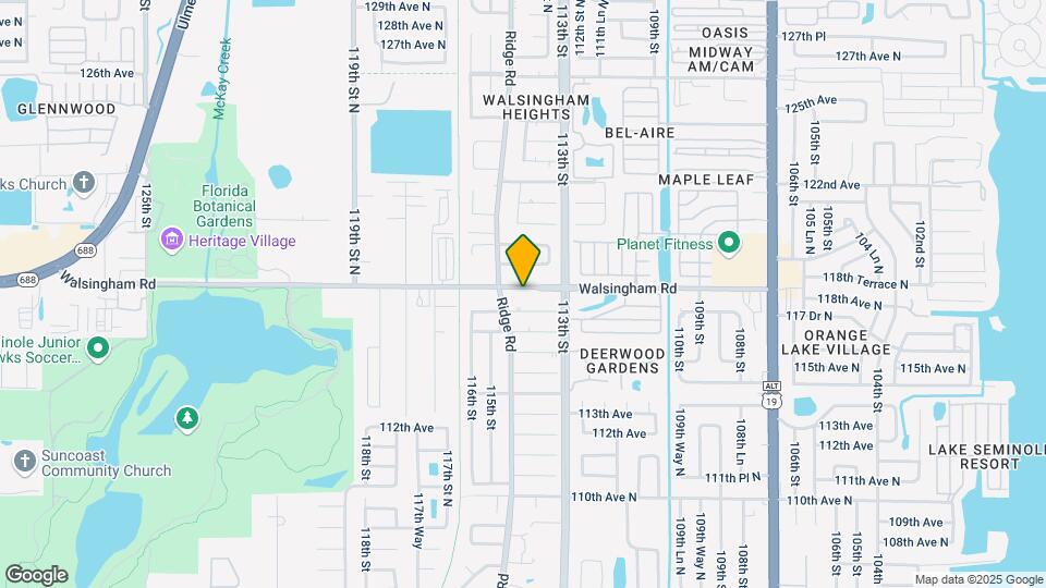 11414 Walsingham Rd Map and Location Details