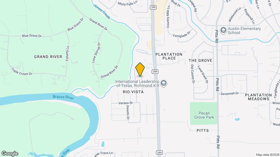 1203 Pecos Pass Dr Map and Location Details