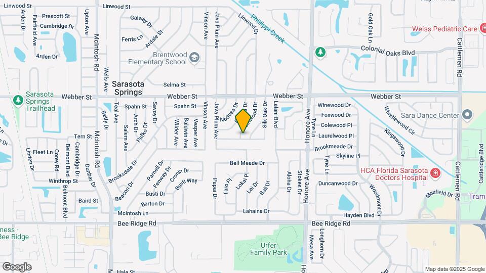 5009 Silk Oak Dr Map and Location Details