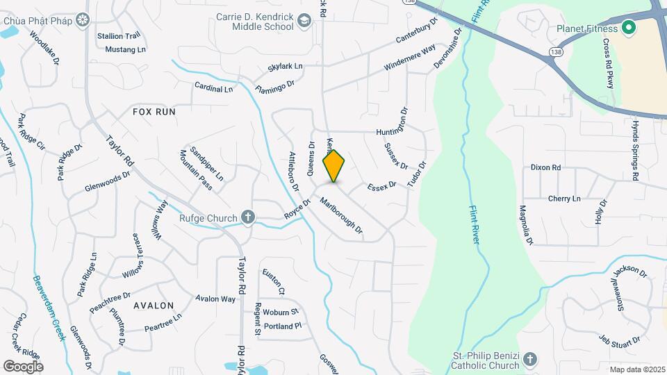 8249 Kendrick Rd Map and Location Details
