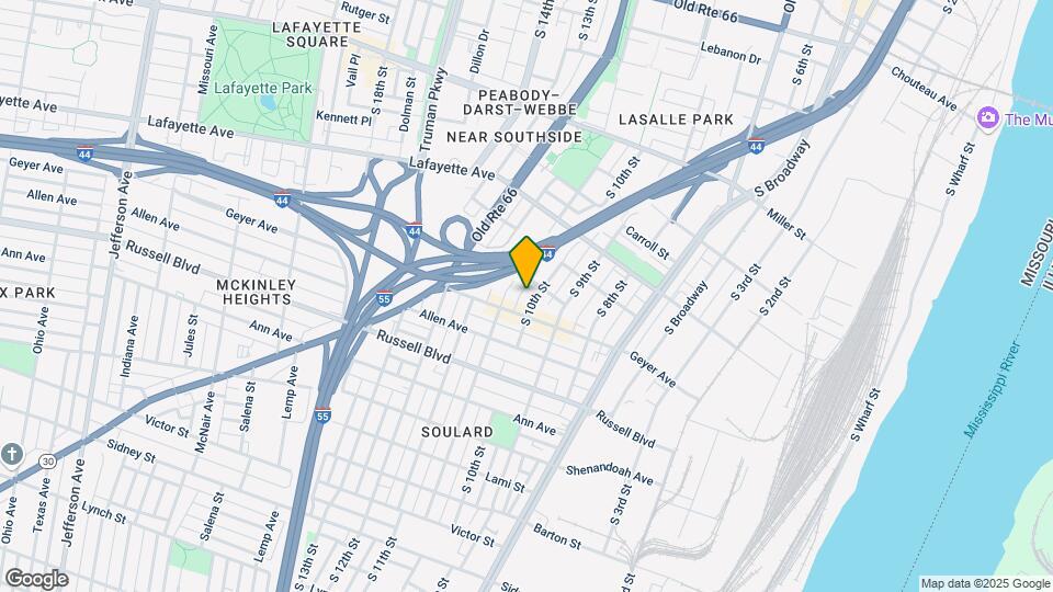 1851 S 10th St, Unit 2 Map and Location Details
