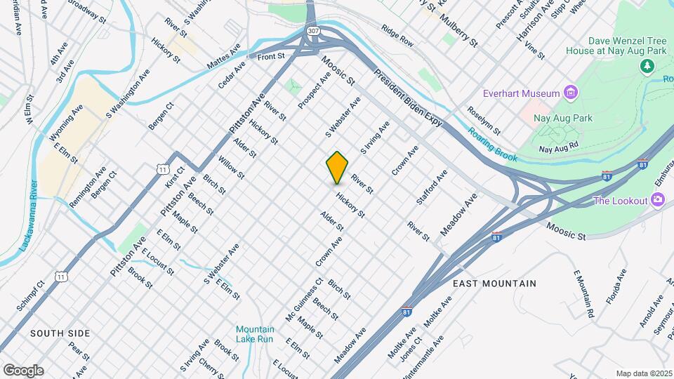 429 S Irving Ave Map and Location Details