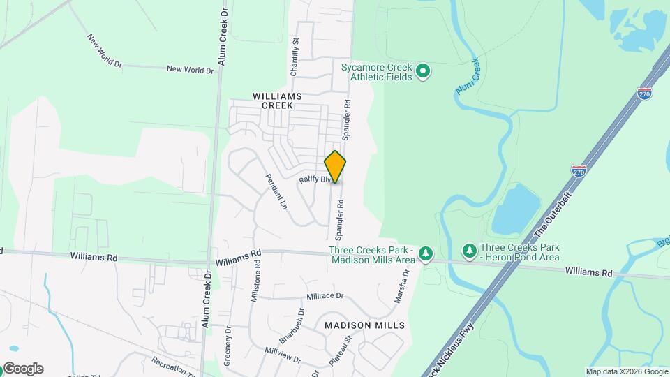 3764 Barkwillow Ln Map and Location Details