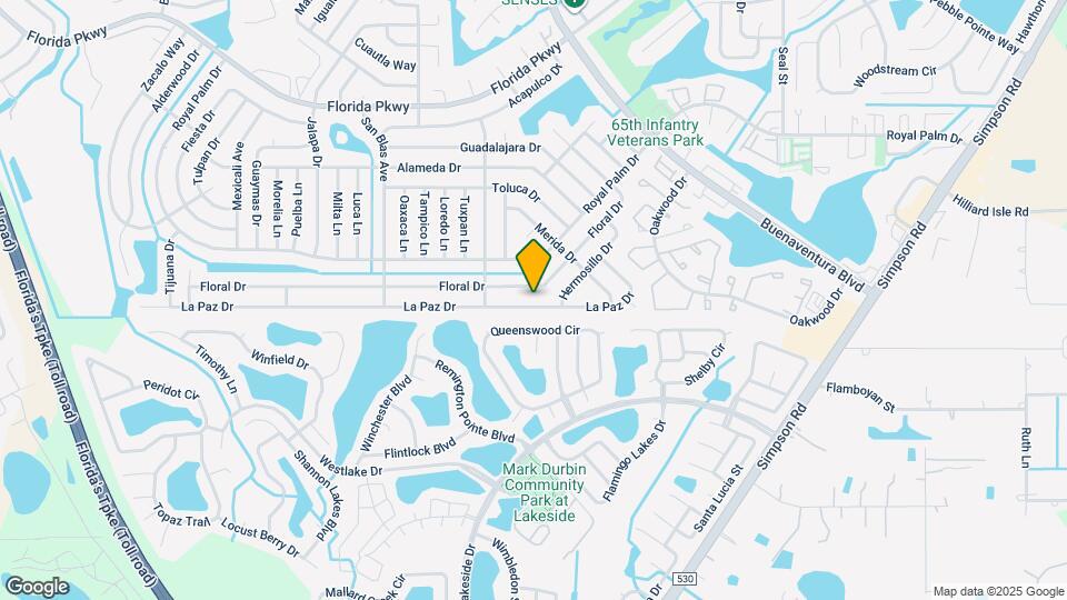 221 La Paz Dr, Unit 1 Map and Location Details