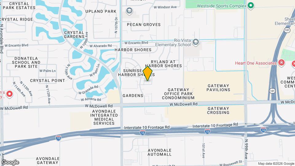 10524 W Almeria Rd Map and Location Details