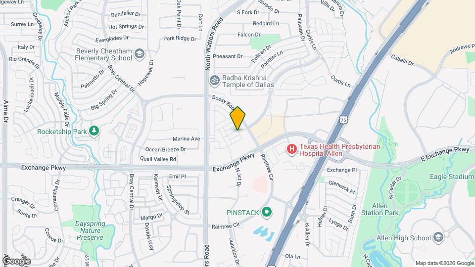 1021 Stockton Dr Map and Location Details