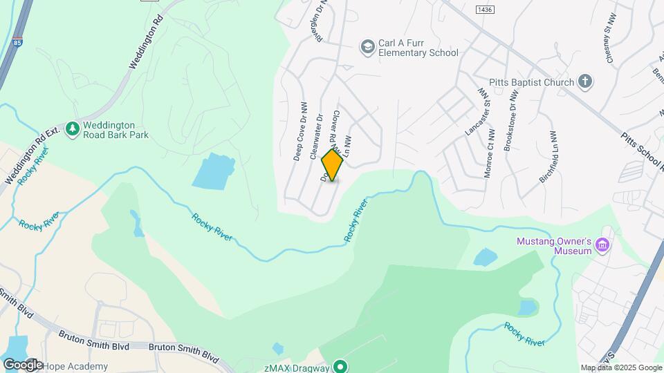 2888 Watercrest Dr NW Map and Location Details