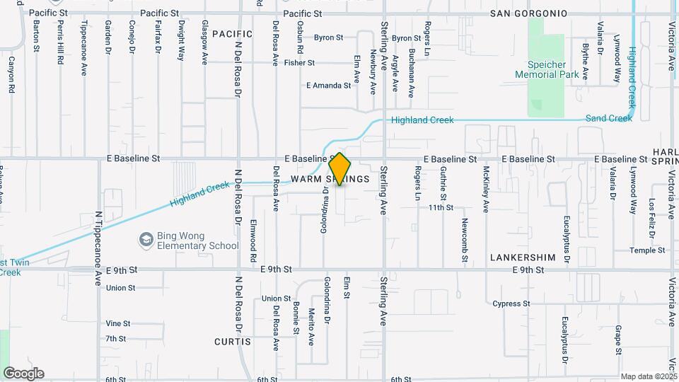 7392 Elm St Map and Location Details
