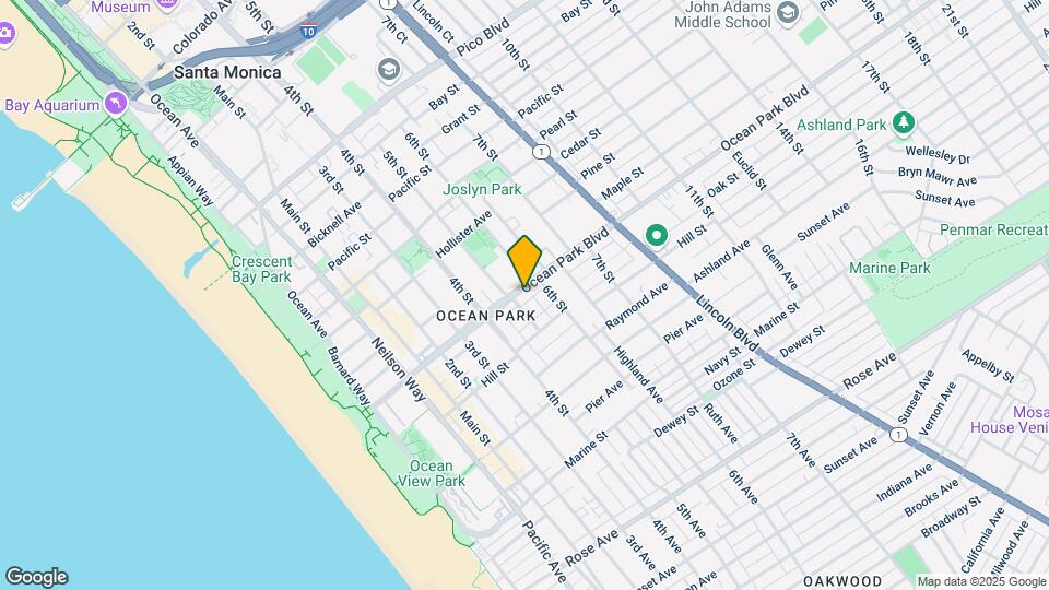 512 Ocean Park Blvd Map and Location Details