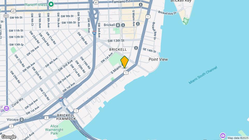 1550 Brickell Ave Mapa y Detalles de la Ubicación
