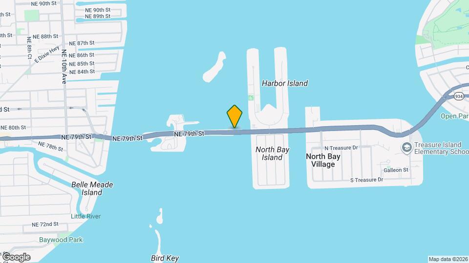 1170 79th Street Causeway Mapa y Detalles de la Ubicación